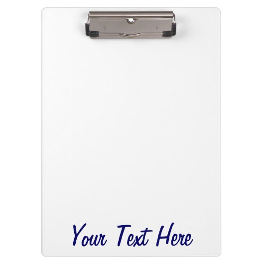 Blauwe Digitale Pixels Camouflage Textuur Klembord (Voorkant)