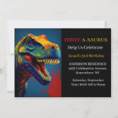 Blauwe Dinosaurus Avontuur Kaart (Voorkant)