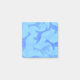 Blauwe Dinosaurus Post-it-briefjes Post-it® Notes