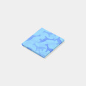 Blauwe Dinosaurus Post-it-briefjes Post-it® Notes (Schuin)