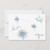 Blauwe Distel Foto Opslag Datum Aankondiging (Achterkant)