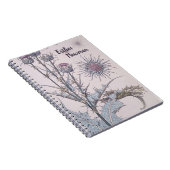 blauwe distel notitieboek (Rechterzijde)