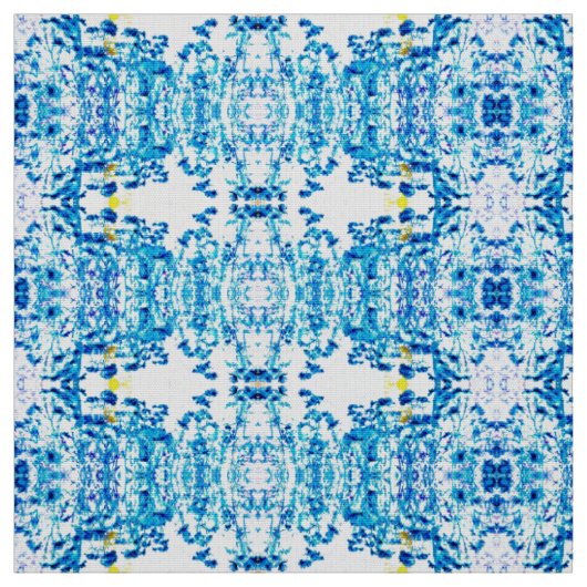 Blauwe distel stof (Swatch)