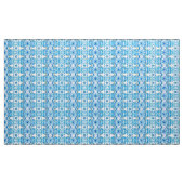 Blauwe distel stof (Yard (91,4 cm))