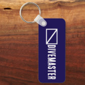 Blauwe Divemaster Sleutelhanger (Voorkant)