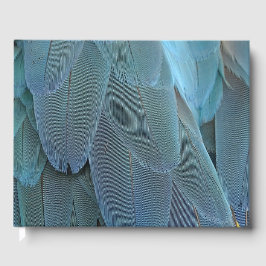 Blauwe doezelaar gastenboek