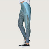 Blauwe doezelaar leggings (Links)