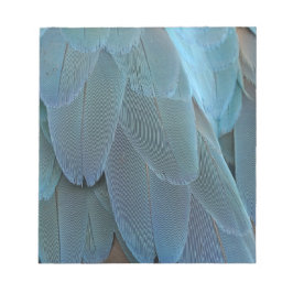 Blauwe doezelaar notitieblok