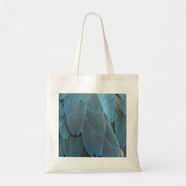 Blauwe doezelaar tote bag