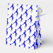 Blauwe Dog Box Bedankdoosjes (Achterkant)