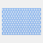 Blauwe dog met dop, papierlade 3 inpakpapier vel (Voorkant 3)