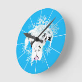 Blauwe Dog Ronde Klok (Hoek)