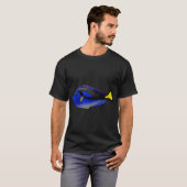 Blauwe Doktervis T-shirt (Voorkant volledig)