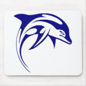 Blauwe dolfijn muismat (Voorkant)