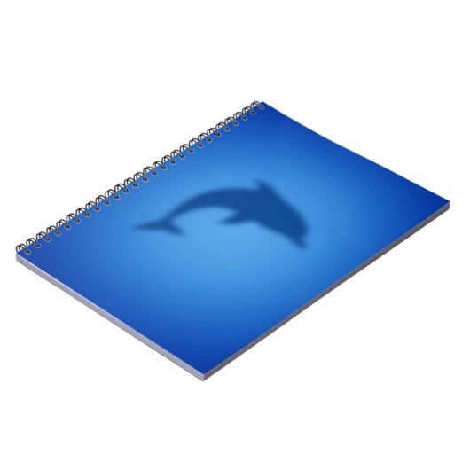 Blauwe dolfijn notitieboek (Linkerzijde)