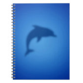Blauwe dolfijn notitieboek (Voorkant)