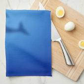 Blauwe dolfijn theedoek (Quarter Fold)