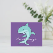 Blauwe dolfijnen Leaping Thunder_Cove Briefkaart (Staand voorkant)