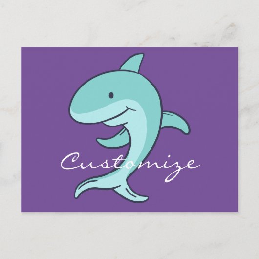 Blauwe dolfijnen Leaping Thunder_Cove Briefkaart (Voorkant)