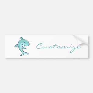 Blauwe dolfijnen Leaping Thunder_Cove Bumpersticker