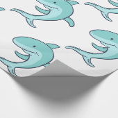 Blauwe dolfijnen Leaping Thunder_Cove Cadeaupapier (Hoek)