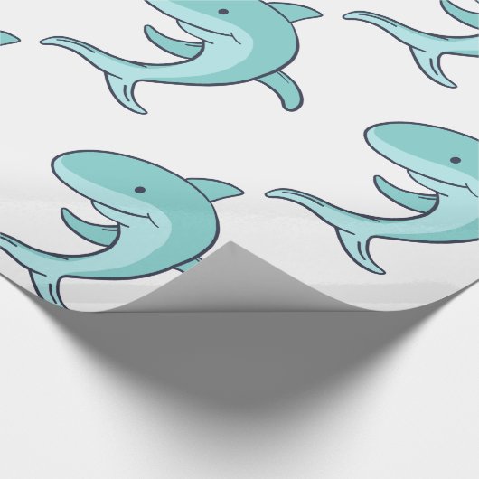 Blauwe dolfijnen Leaping Thunder_Cove Cadeaupapier (Hoek)