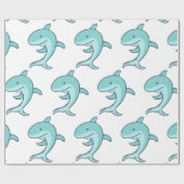 Blauwe dolfijnen Leaping Thunder_Cove Cadeaupapier (Vlak)