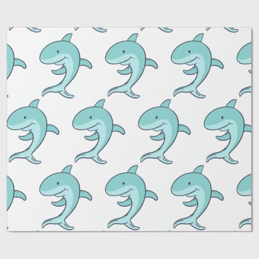 Blauwe dolfijnen Leaping Thunder_Cove Cadeaupapier (Vlak)