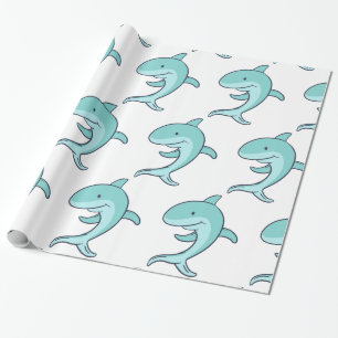 Blauwe dolfijnen Leaping Thunder_Cove Cadeaupapier