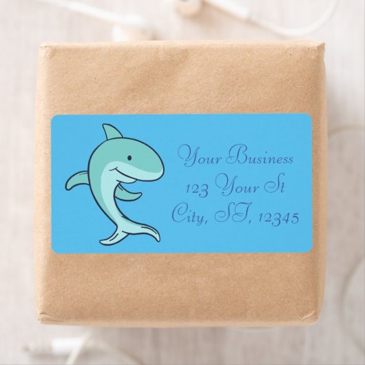 Blauwe dolfijnen Leaping Thunder_Cove Etiket (Insitu)