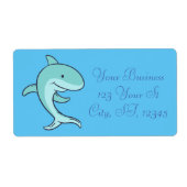 Blauwe dolfijnen Leaping Thunder_Cove Etiket (Voorkant)