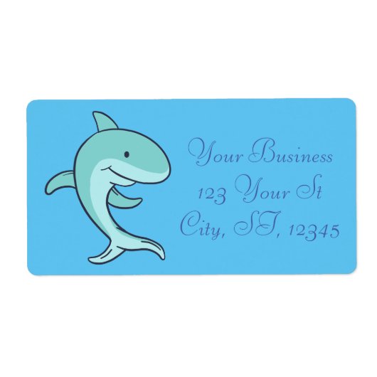 Blauwe dolfijnen Leaping Thunder_Cove Etiket (Voorkant)