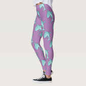 Blauwe dolfijnen Leaping Thunder_Cove Leggings (Links)
