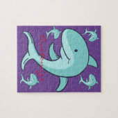 Blauwe dolfijnen Leaping Thunder_Cove Legpuzzel (Horizontaal)