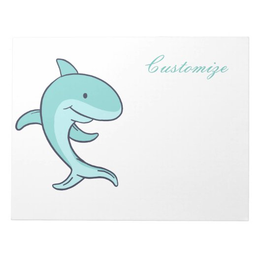 Blauwe dolfijnen Leaping Thunder_Cove Notitieblok (Voorkant)