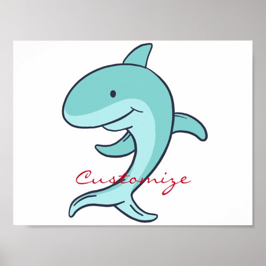 Blauwe dolfijnen Leaping Thunder_Cove Poster (Voorkant)
