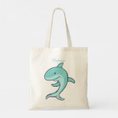 Blauwe dolfijnen Leaping Thunder_Cove Tote Bag (Achterkant)