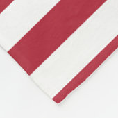 Blauwe Donald Trump 2024 Amerikaanse vlag Fleece Deken (Hoek)