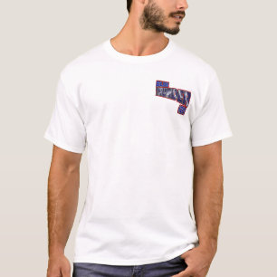 blauwe donder t-shirt