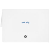 Blauwe donkerbruine librie (Achterkant Horizontaal)