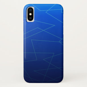 Blauwe donkeromber Case-Mate iPhone case