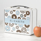 Blauwe Donuts, Bruine Donuts, Strooien, Jouw naam (In situ)