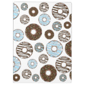 Blauwe Donuts, Bruine Donuts, Strooien, Jouw naam Klembord (Achterkant)