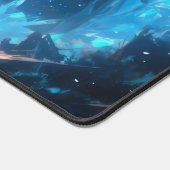 blauwe draak bureaumat (Hoek)