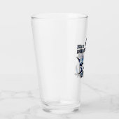 Blauwe Draak Drinkservies Glas (Rechts)