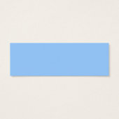 Blauwe draak en ballonnen Label Mini Visitekaartjes (Achterkant)