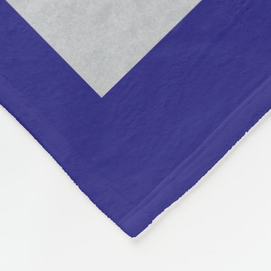 Blauwe draak fleece deken (Hoek)