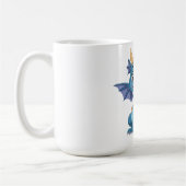 blauwe draak koffiemok (Links)