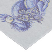 Blauwe Draak Korte Tafelloper (Hoek)