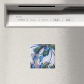 Blauwe draak magneet (Insitu (Vaatwasser))